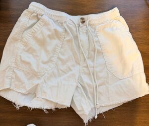 Supplies Size Small White Utility Drawstring Pull On Shorts